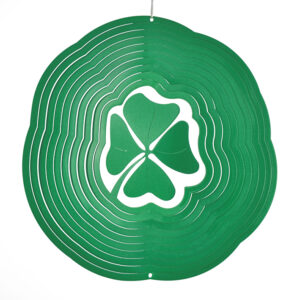 Clover Fortune Wind Spinner