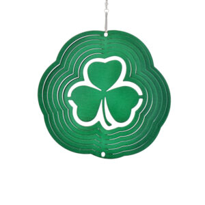 Clover Fortune Wind Spinner