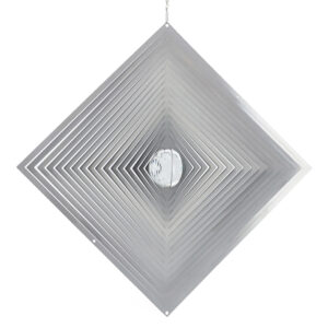 Square Wind Spinner Crystal Prism Sun Catcher