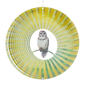 Owl Wind Spinner Multicolor