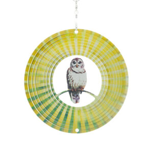 Owl Wind Spinner Multicolor