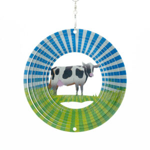 Cow Wind Spinner Multicolor