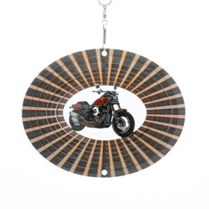 Motorbike Wind Spinner Multicolor