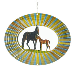 Horses Wind Spinner Multicolor