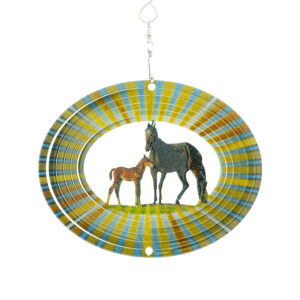 Horses Wind Spinner Multicolor