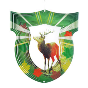 Deer Wind Spinner Multicolor