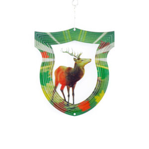 Deer Wind Spinner Multicolor