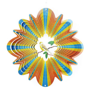 Bird Wind Spinner Multicolor